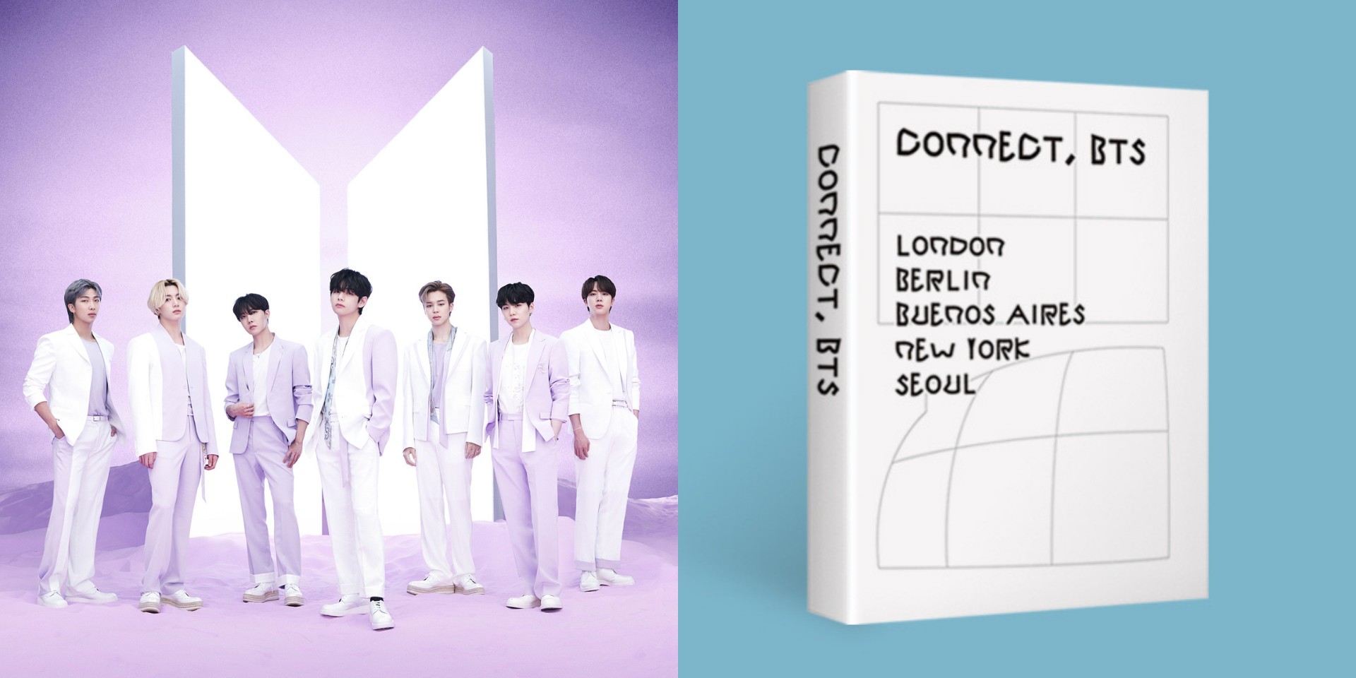 BTS release free e-book and font for global 'CONNECT, BTS' art project: "Diversity can create a world where differences can CONNECT us together."