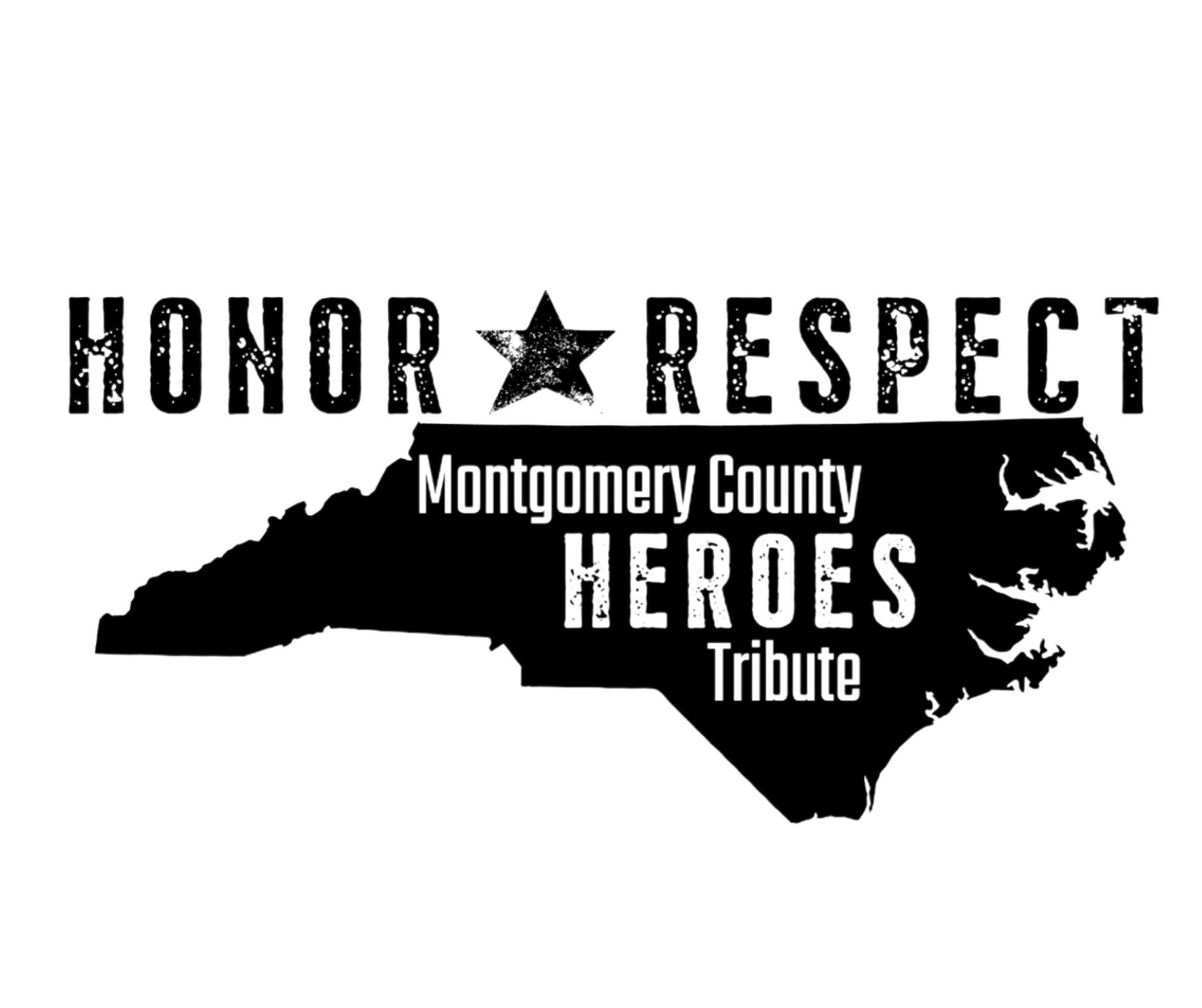 Montgomery County. Heroes Tribute logo