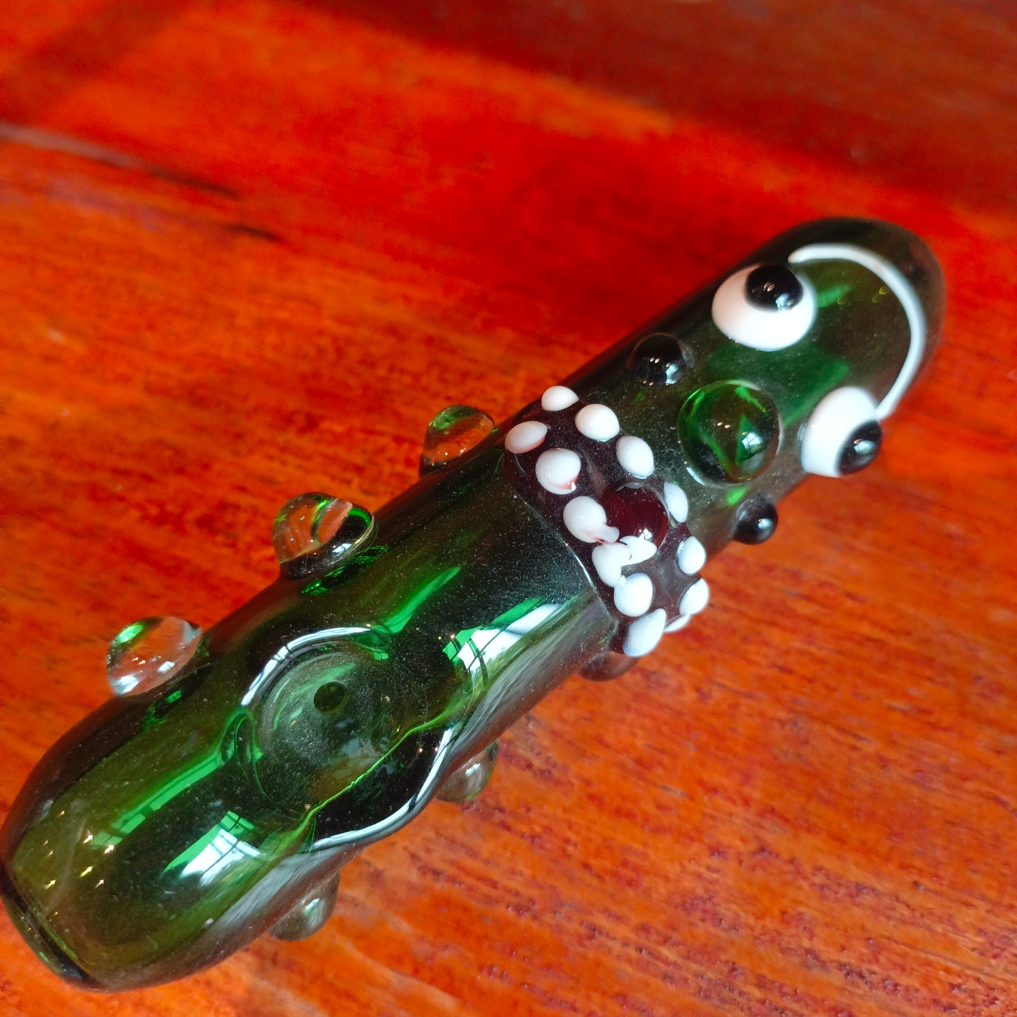 Green pipe (glass) 