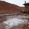 Telouet Salt Mines, Exterior, Pool of Salt (Telouet, Morocco, 2010)