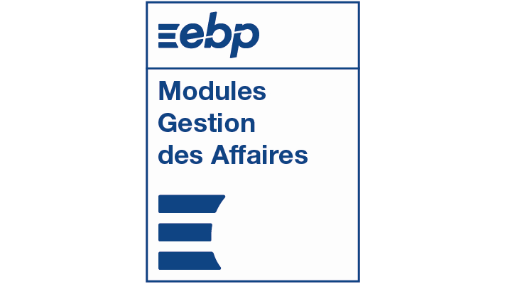 Représentation de la formation : EBP GESTION COMMERCIALE ELITE ET BATIMENT ELITE - MODULE AFFAIRES - 1x3H30