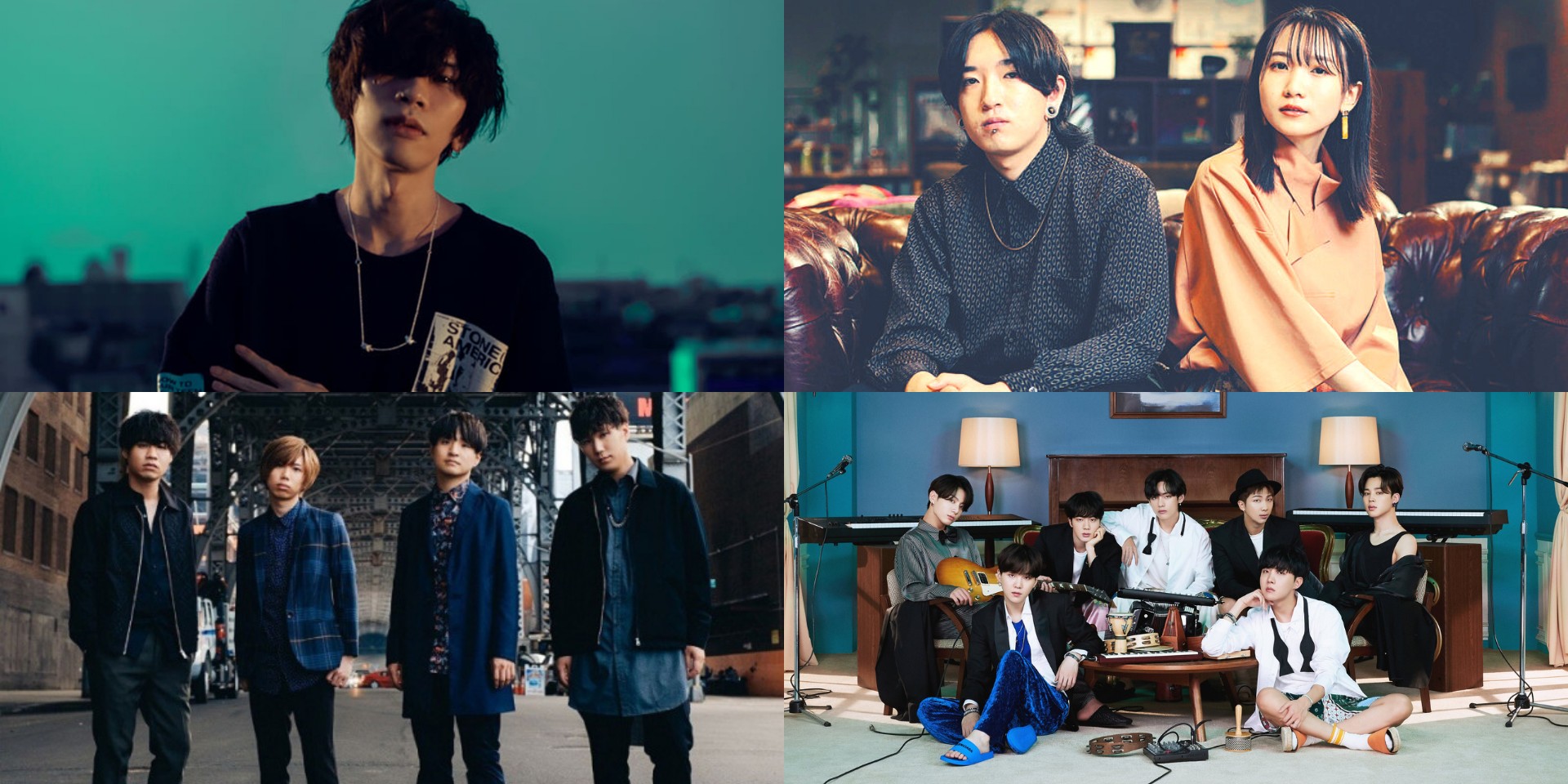 Official Hige Dandism, YOASOBI, Kenshi Yonezu, BTS, and more win at the 2021 SPACE SHOWER MUSIC AWARDS
