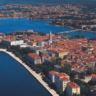 View over Zadar