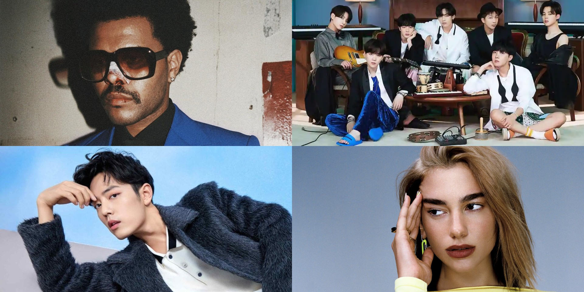 The Weeknd, BTS, Dua Lipa, Xiao Zhan, and more hit the 2020 IFPI Global Digital Single Award chart