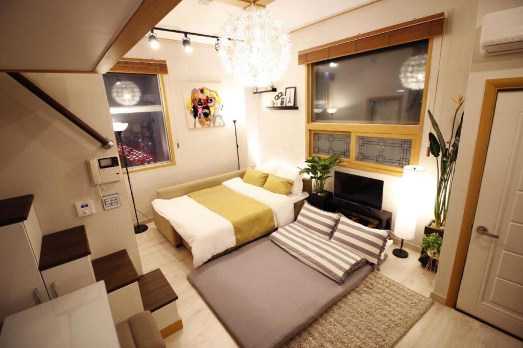 Desain Kamar Studio Minimalis Ala Korea