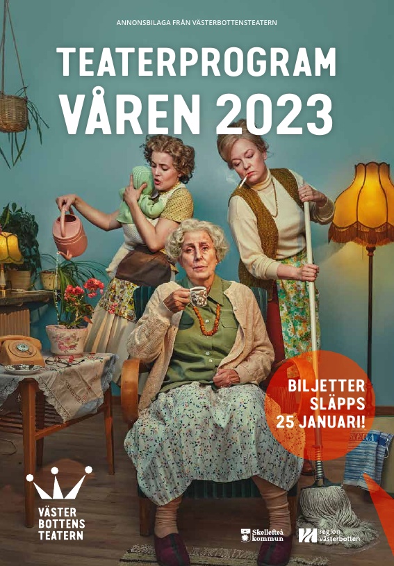 Vårprogram Västerbottensteatern 2023