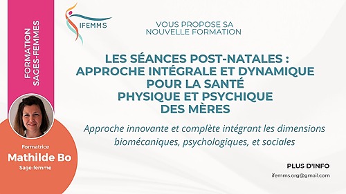 Représentation de la formation : Les séances post-natales : approche intégrale, et dynamique pour la santé Physique et Psychique des Mères