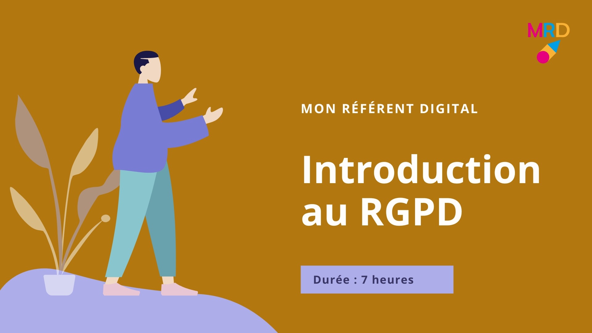 Représentation de la formation : Introduction au RGPD