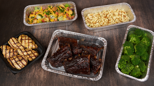 BBQ Ribs and Chicken Family Pack Large