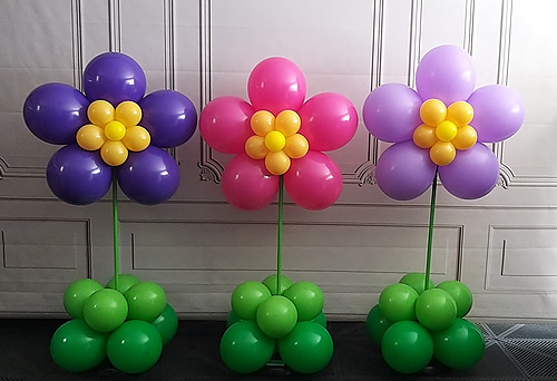 Représentation de la formation : 5. Le béaba de la décoration ballons