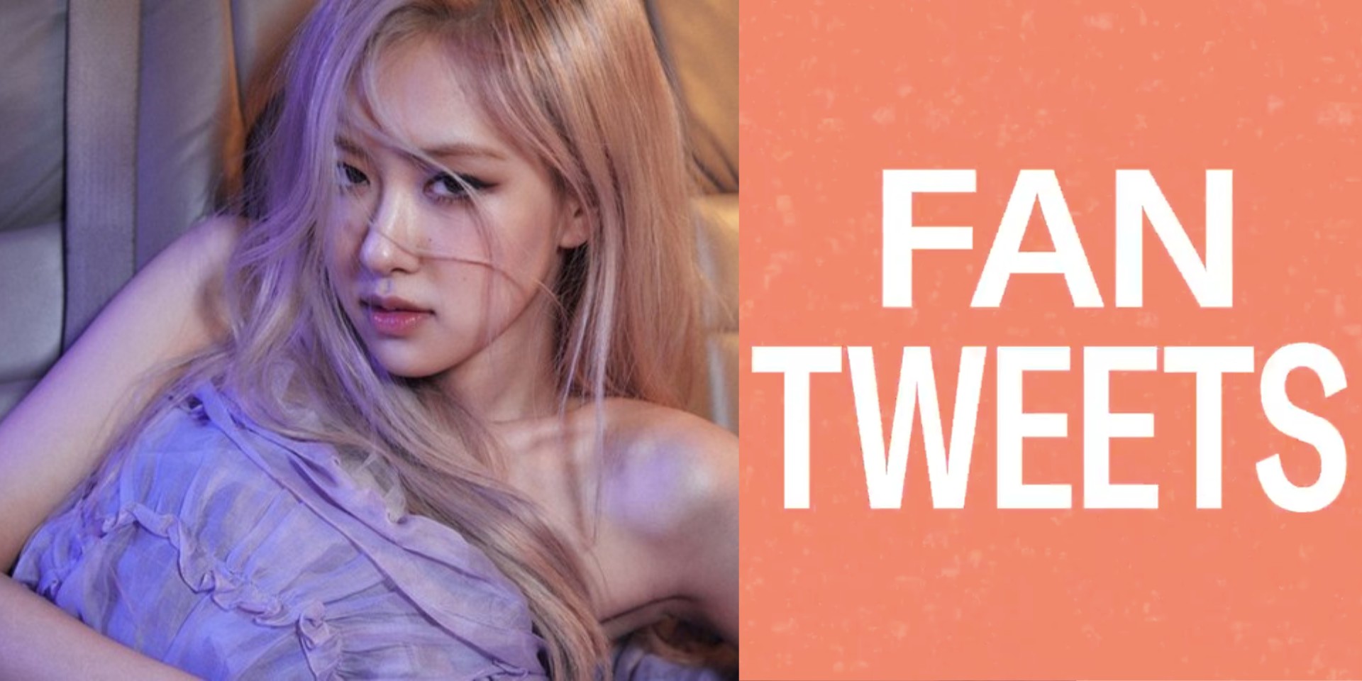 BLACKPINK's ROSÉ chats about life, performing, and her dog on Twitter's #FanTweets
