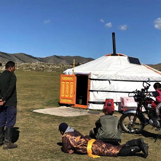 tourhub | YellowWood Adventures | Horse riding with Mongolian nomads 