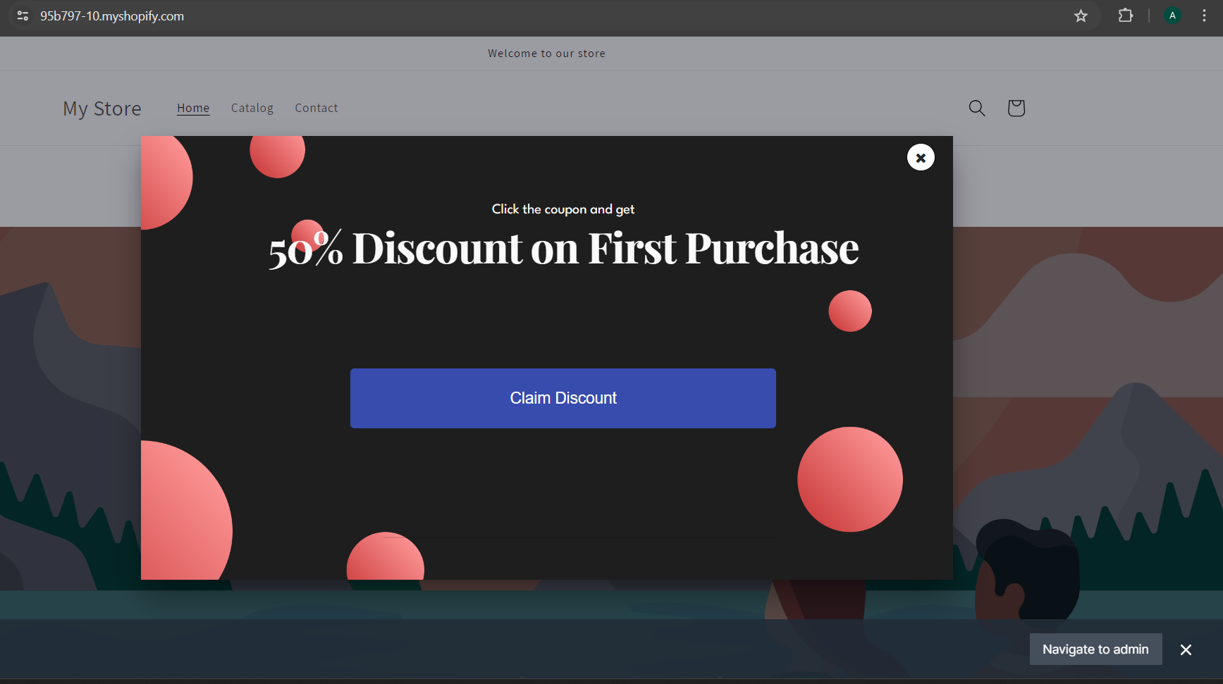 Add a pop-up form to your Shopify store