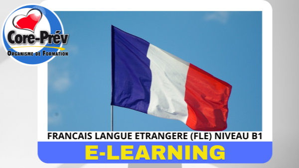 Représentation de la formation : FRANCAIS LANGUE ETRANGERE (FLE) NIVEAU B1