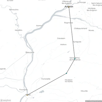 tourhub | Walkers' Britain | In Van Gogh's Footsteps | Tour Map