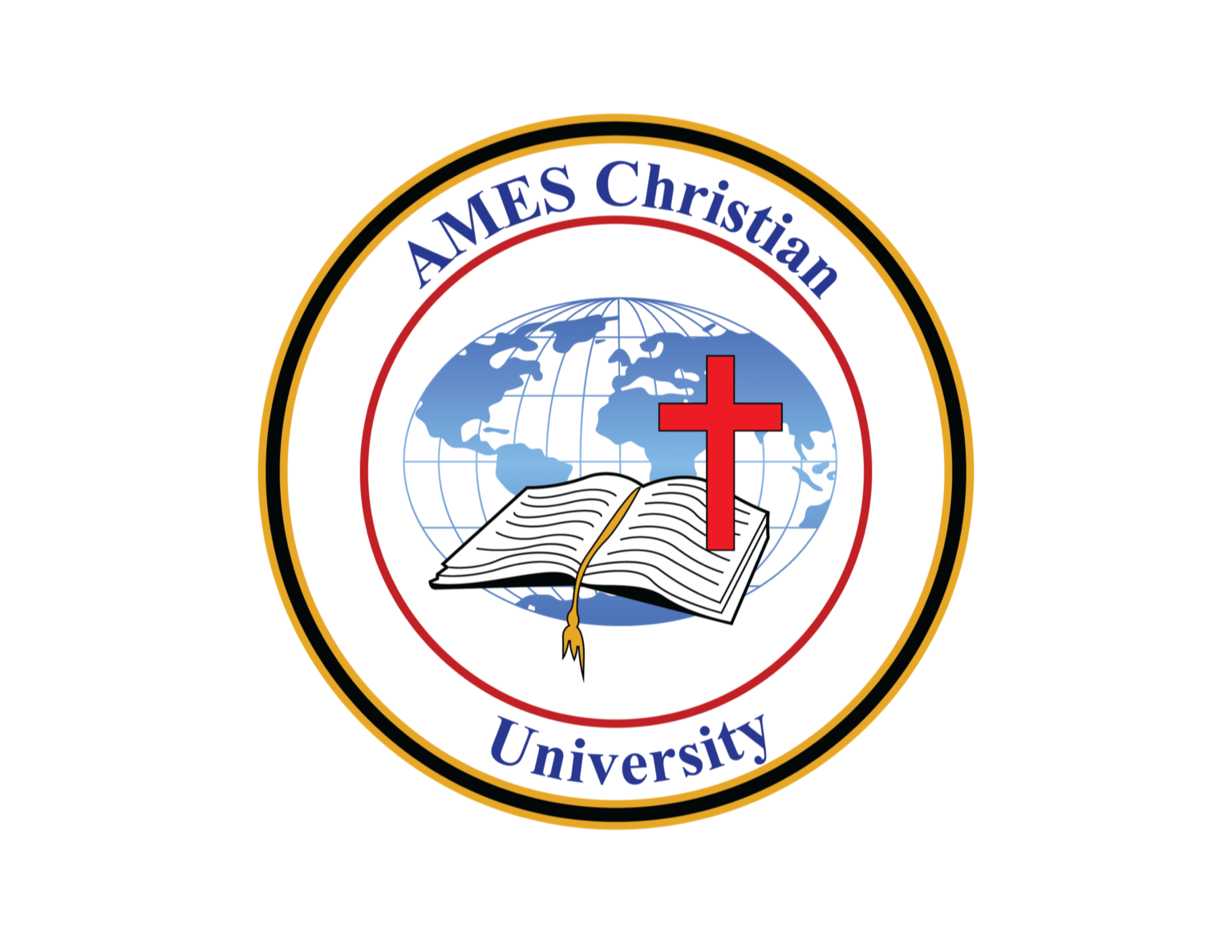 AMES Christian University logo