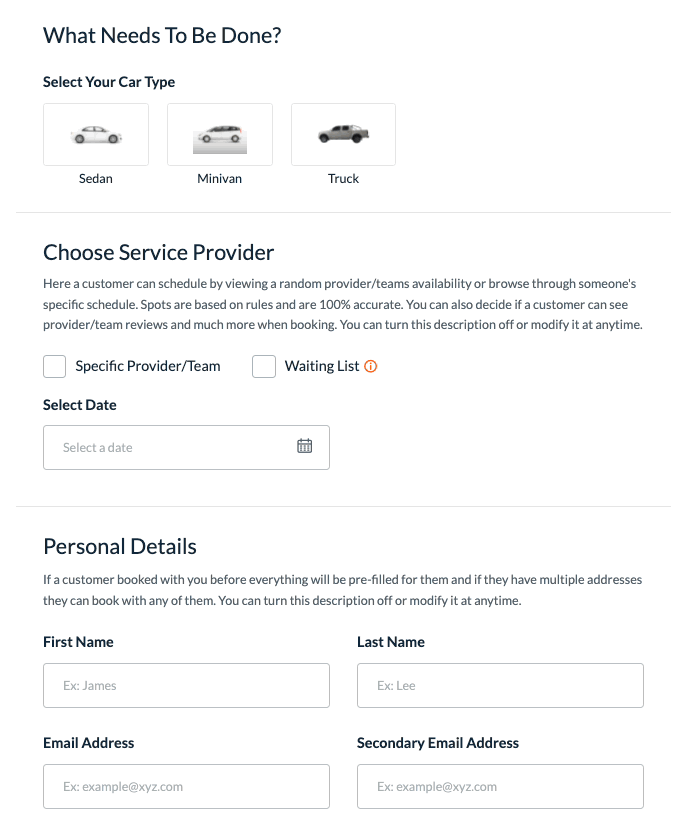 industries-and-booking-forms