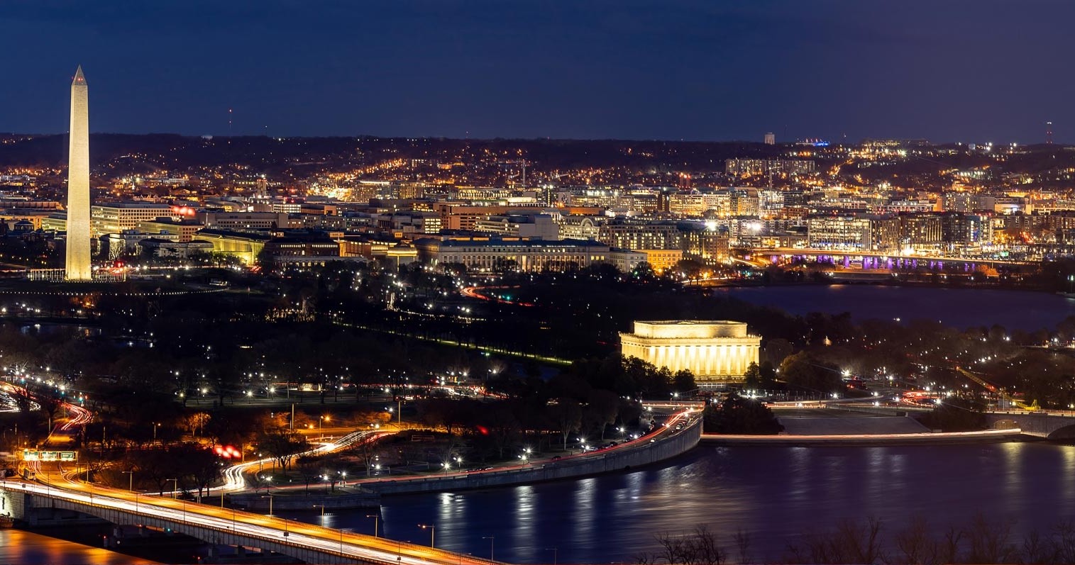 Tour Privado pela Cidade à Noite em Washington DC - Acomodações em Washington D.C.