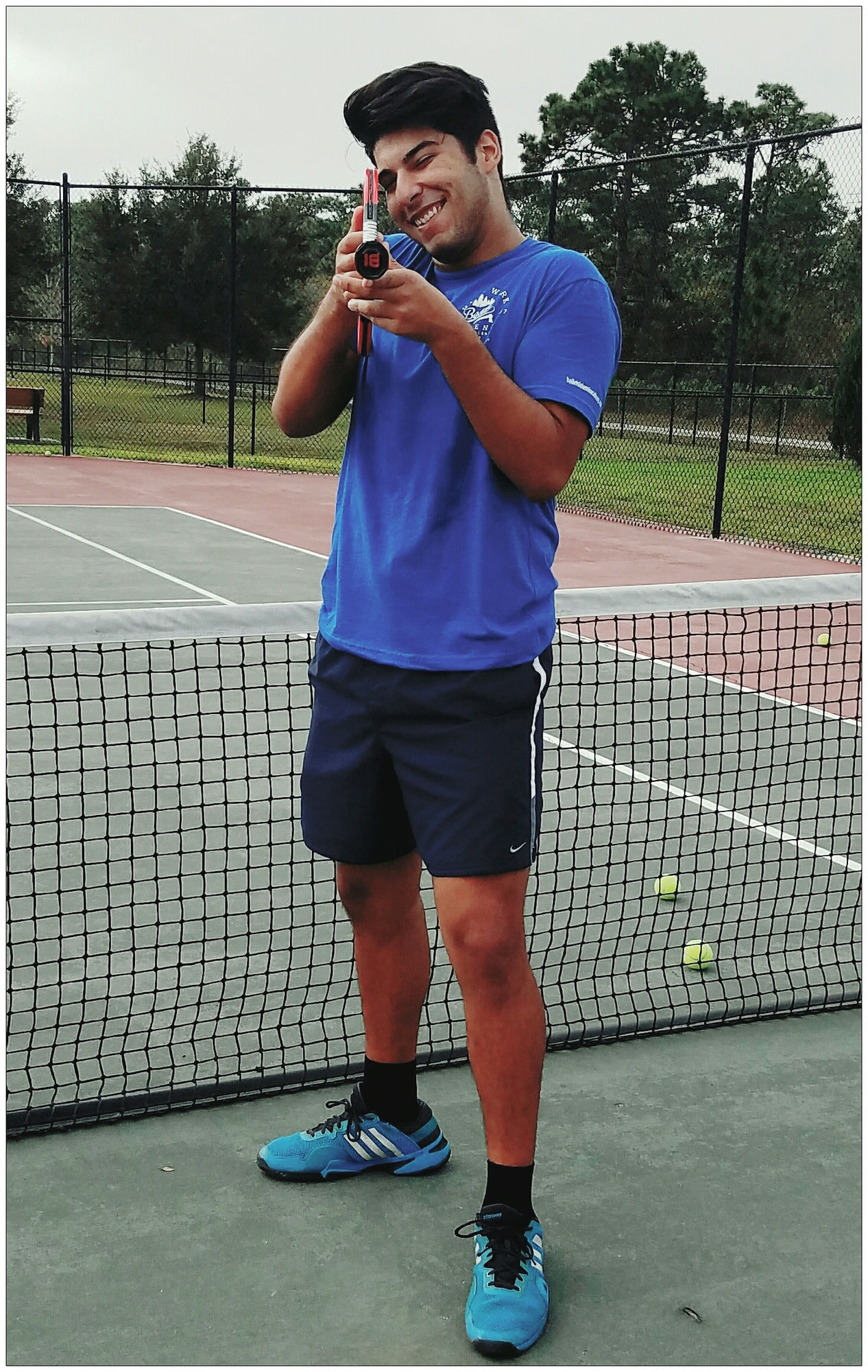 Marcus M. teaches tennis lessons in Orlando , FL