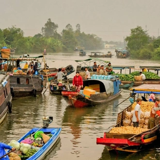 tourhub | Prestigo Asia | Heritage of Vietnam and Cambodia 10 Days - Halong Bay/ Mekong Delta / Siem Reap 