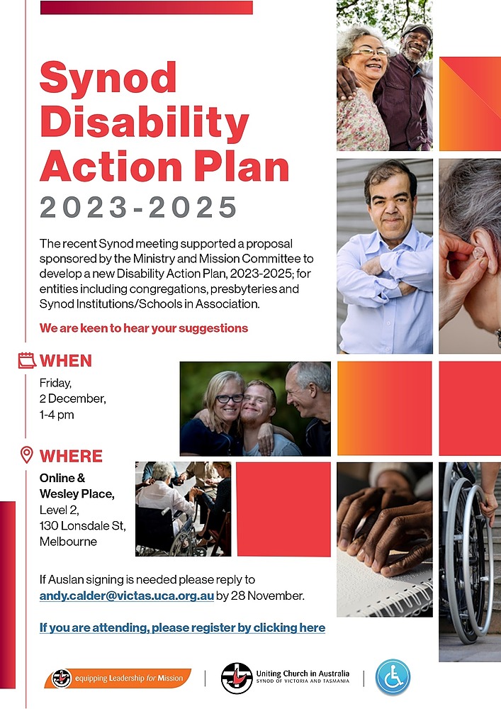 Synod Disability Action Plan 20232025 Humanitix