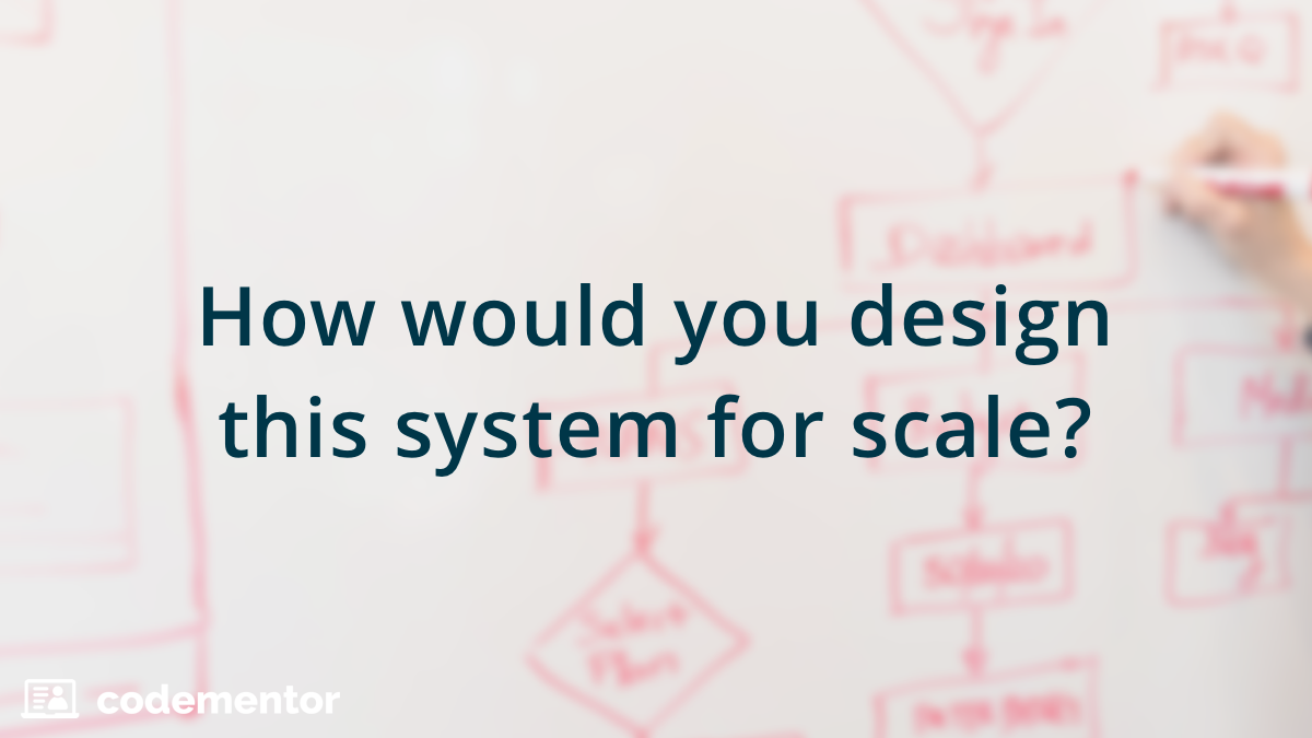 Interview question for scaling