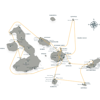 tourhub | Latin Trails | Seaman Journey F itinerary | Tour Map