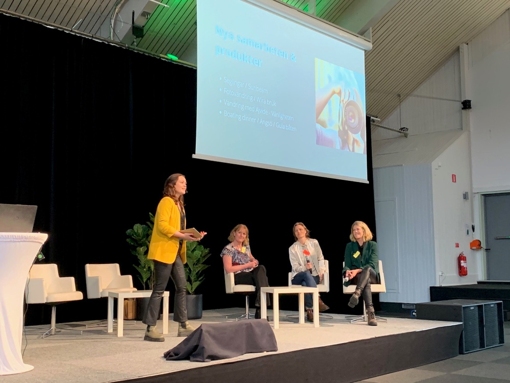 Panelsamtal under Destinationsdagen på Runö Möten & Events