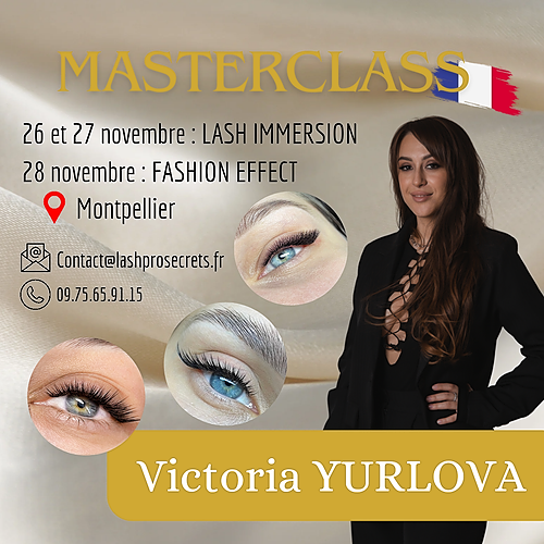 Représentation de la formation : MASTERCLASS LASH IMMERSION