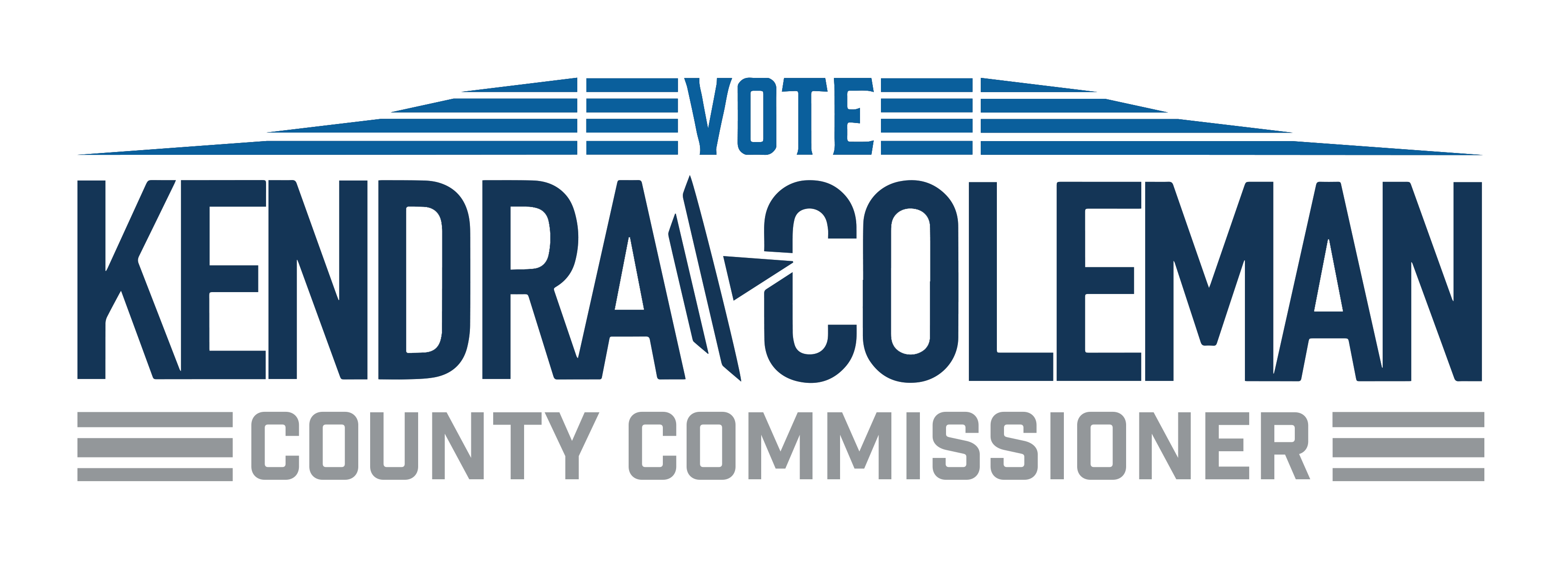 Kendra Coleman for County Commissioner logo