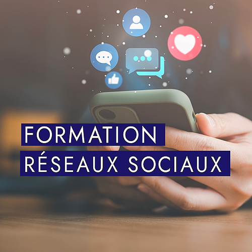 Représentation de la formation : Débutant : Apprendre les bases réseaux sociaux