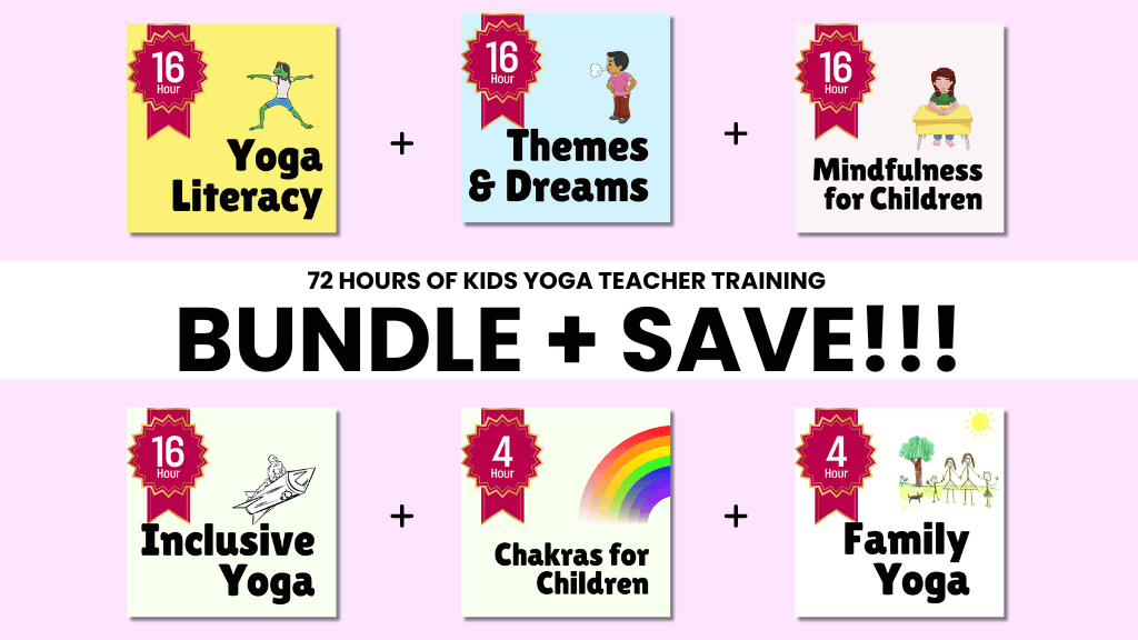 72 Hour Children's Yoga Teacher Training Bundle