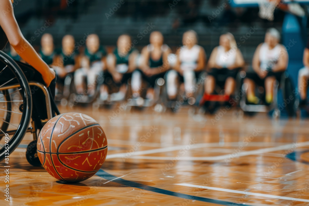 wheelchair basketball competition