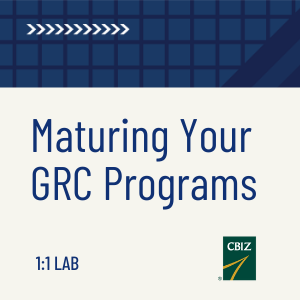Maturing Your GRC Programs