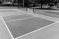 Picture of a tennis or pickleball court