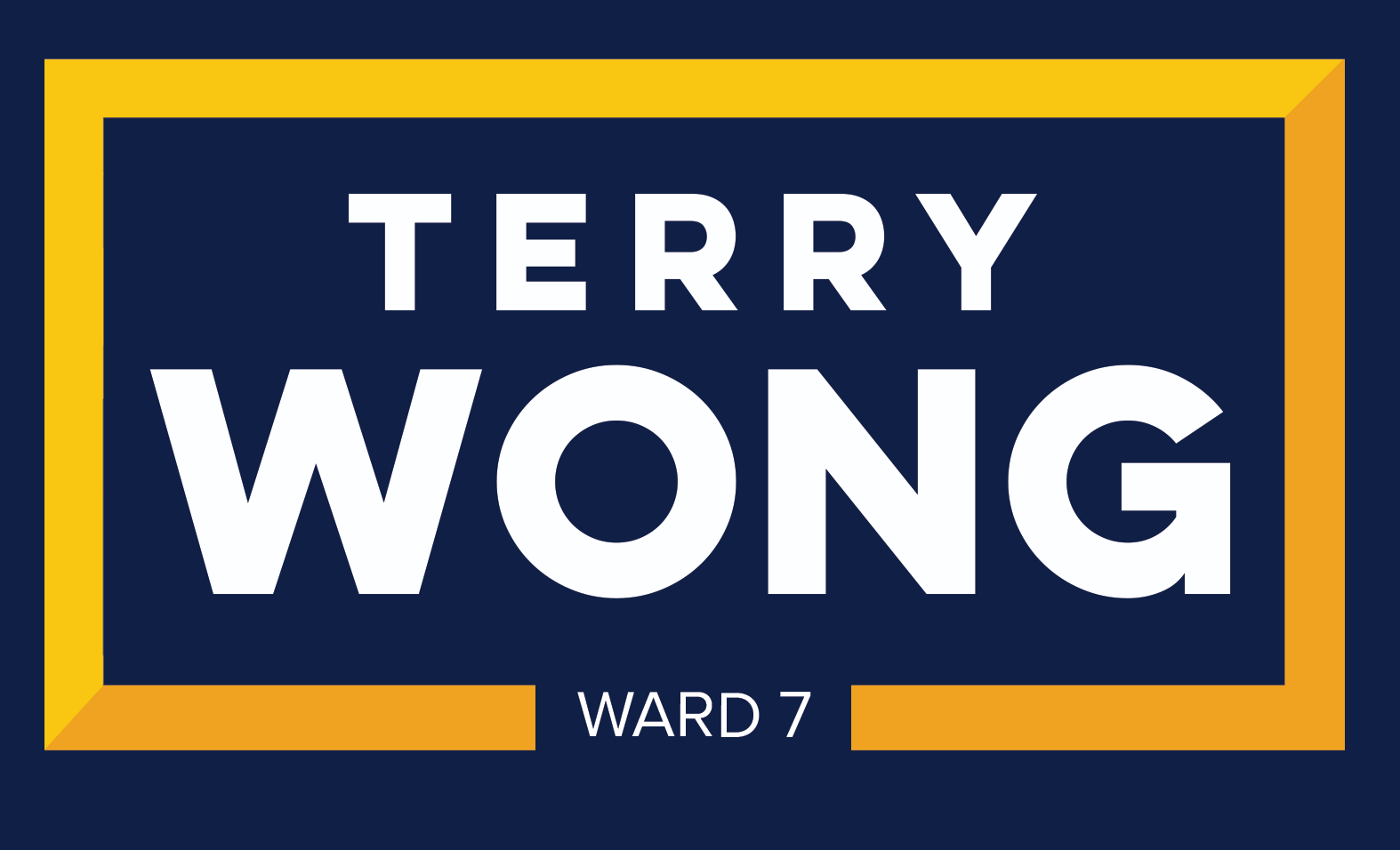 Terry Wong for Ward 7 logo