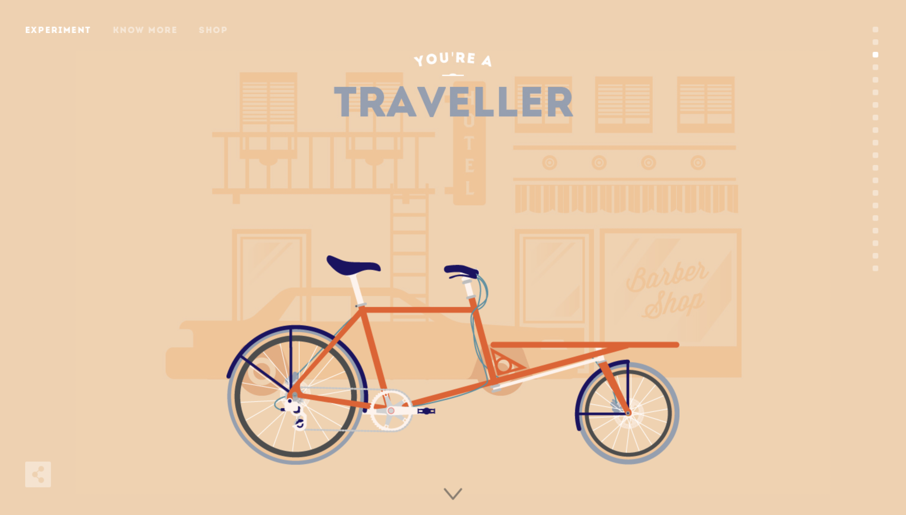 Cyclemon interactive website design