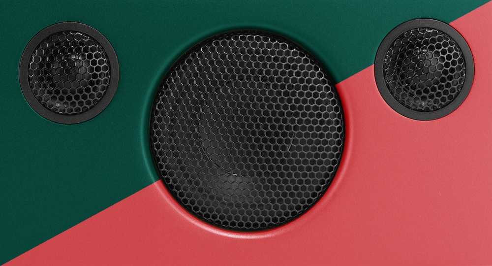 Audio Pro T3+ Green and Coral 1