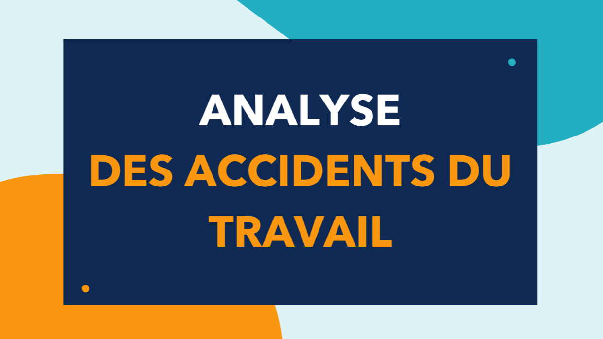 Représentation de la formation : Analyse des accidents du travail