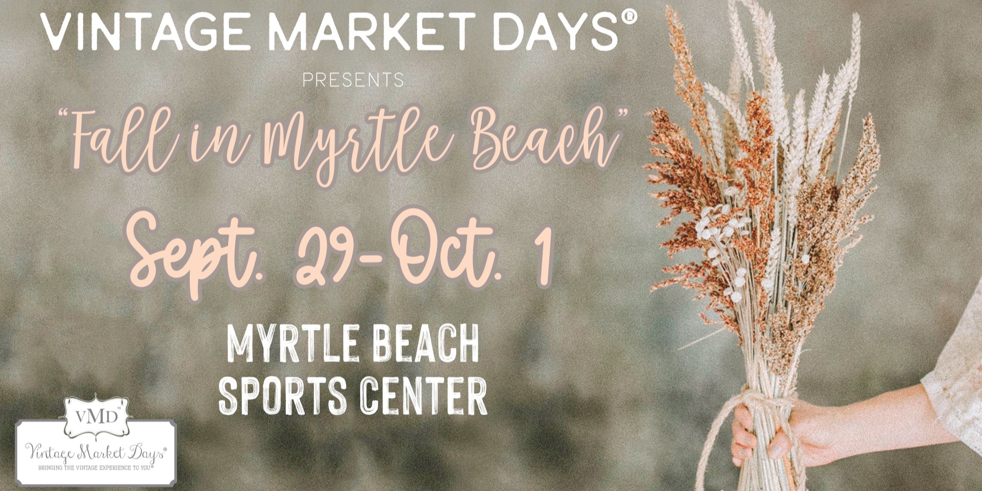 Vintage Market Days® of Coastal Carolina Presents Fall in Myrtle Beach