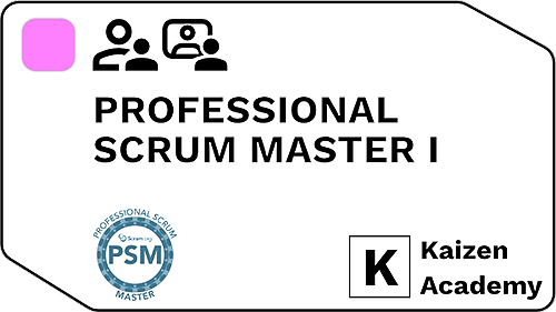 Représentation de la formation : Formation Professional Scrum Master