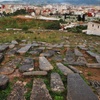 Tétouan Cemetery, Graves With City In Background [8] (Tétouan, Morocco, 2008)