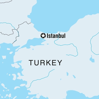 tourhub | Intrepid Travel | Taste of Istanbul | Tour Map