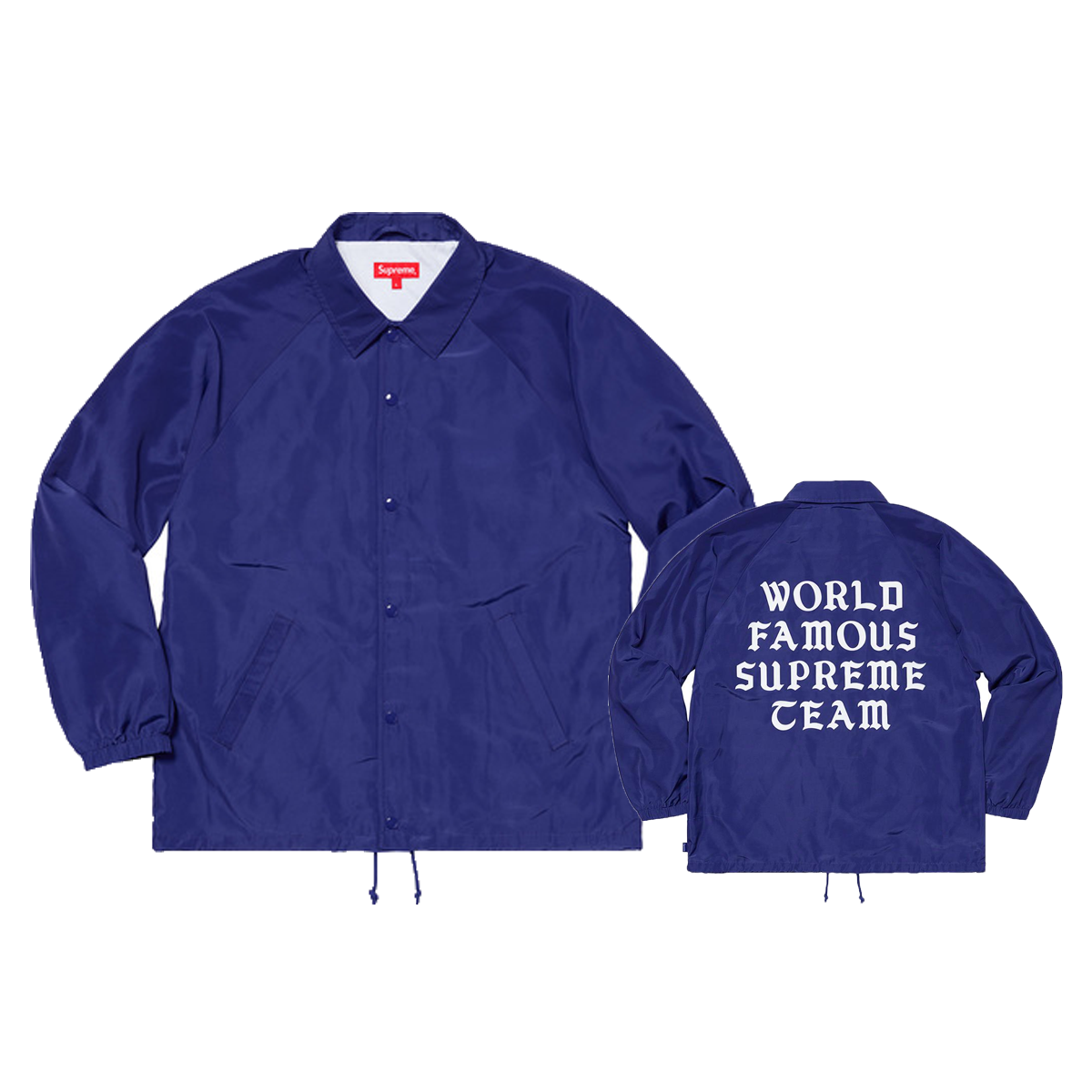 Supreme World Famous Coaches Jacket Dark Royal (SS20) | SS20 - KLEKT