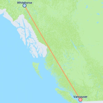 tourhub | On The Go Tours | Yukon & Northern Lights - 4 days | Tour Map