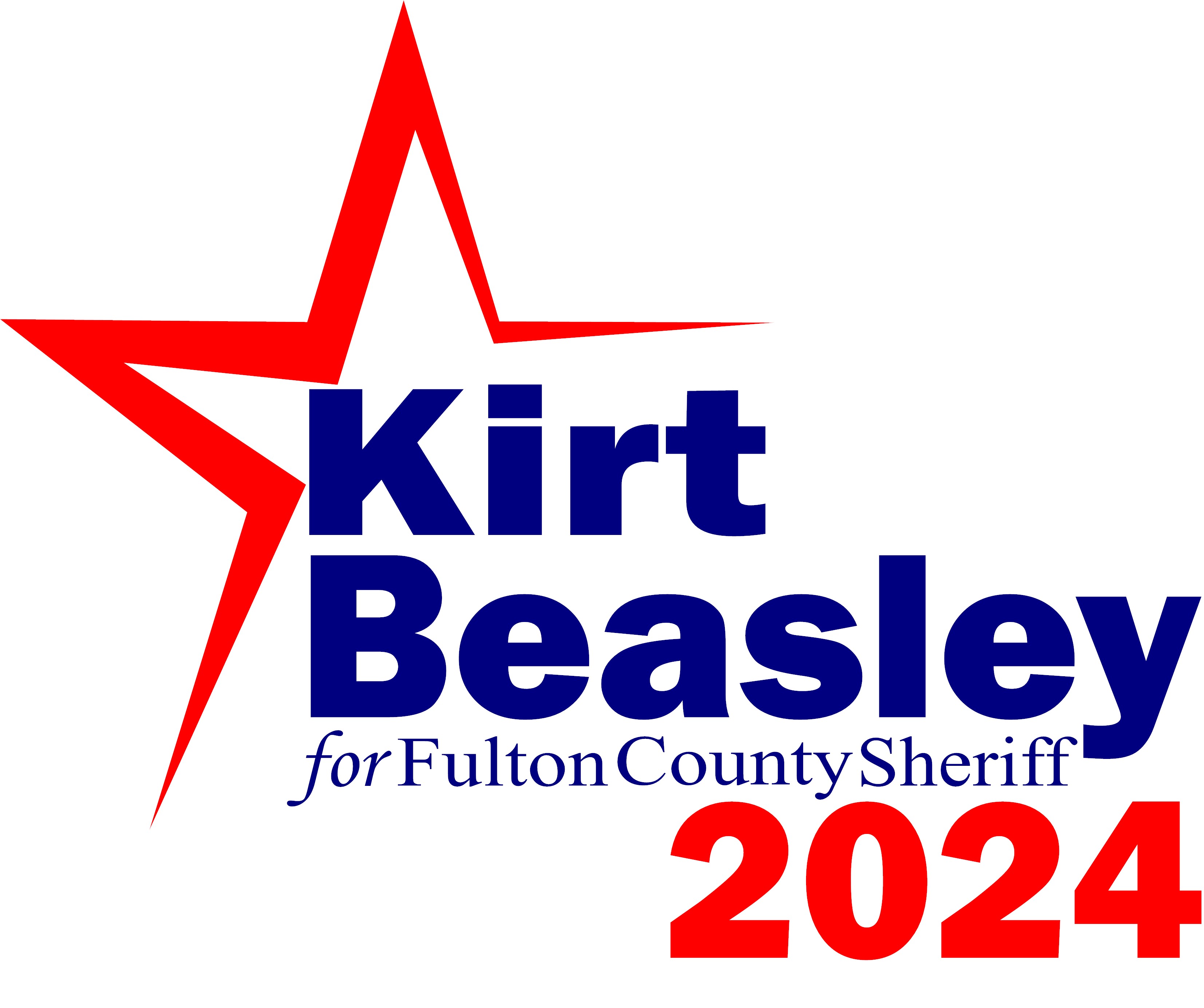 Beasley for Fulton County Sheriff logo