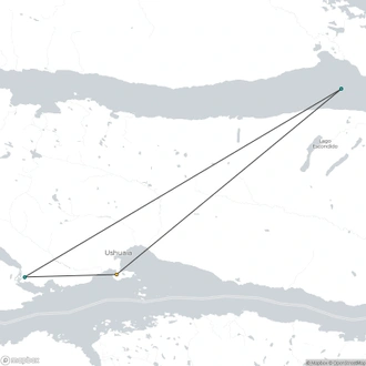 tourhub | Signature DMC | 4-Days and 3 Nights Discovery Ushuaia with Airfare from Buenos Aires | Tour Map