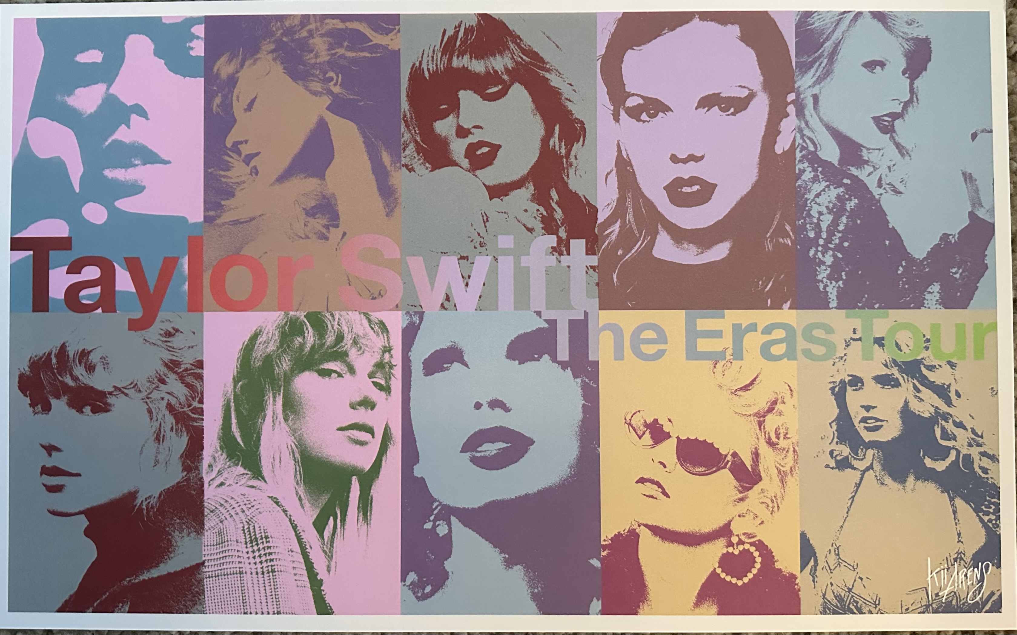 XIHOO Taylor Swift Poster The Eras Tour Music Album Cover Posters Prints  Bedroom Decor Silk Canvas for Wall Art Print Gift Home Decor Unframe Poster  16x24inch 40x60cm : : Home