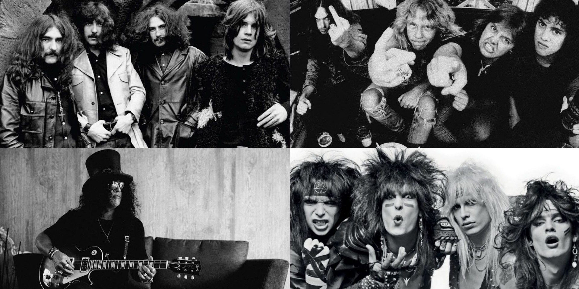 Black Sabbath, Metallica, Mötley Crüe, and Slash pay tribute to