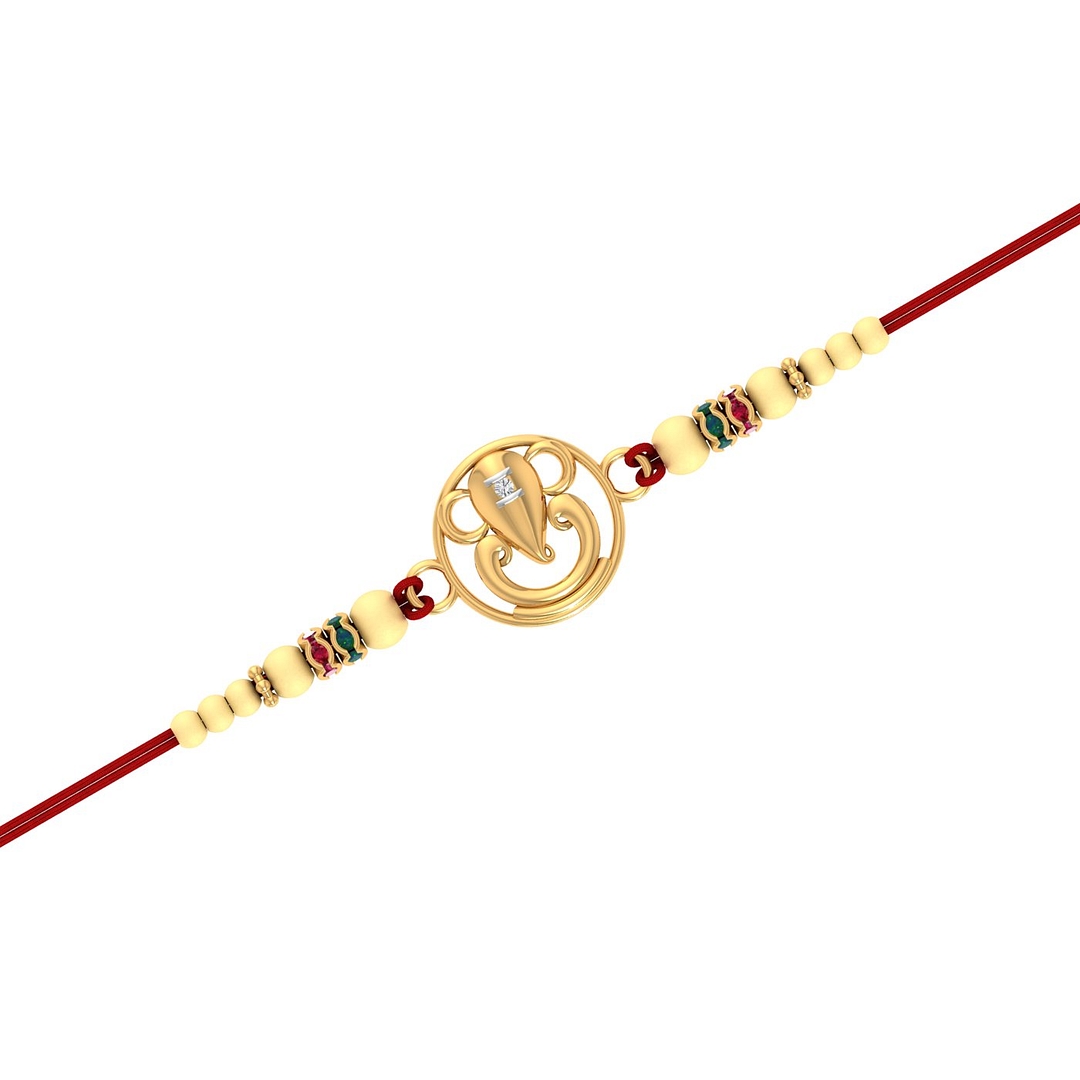 Trending Top 10 Best Gold Rakhi Choices || Bal Ganesha Gold Rakhi ||